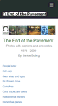 Mobile Screenshot of endofthepavement.com